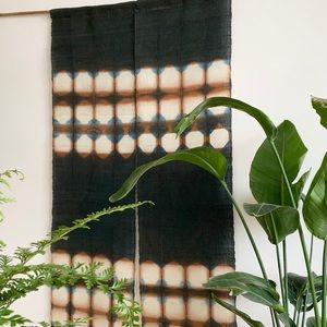 NEW Japanese-Style Noren Curtain— Boho Retro Linen